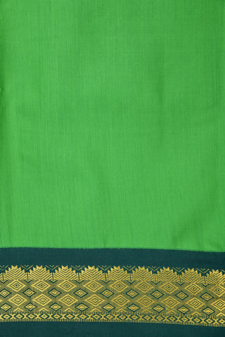 Contrast Border With Forest Green Apoorva Art Silk Saree
