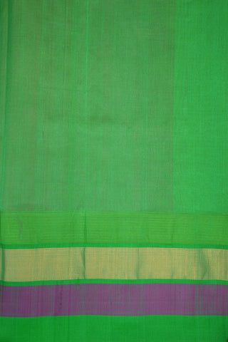 Contrast Border Magenta Traditional Silk Cotton Saree