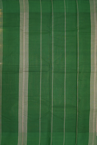 Contrast Border Plain Tan Kanchi Cotton Saree