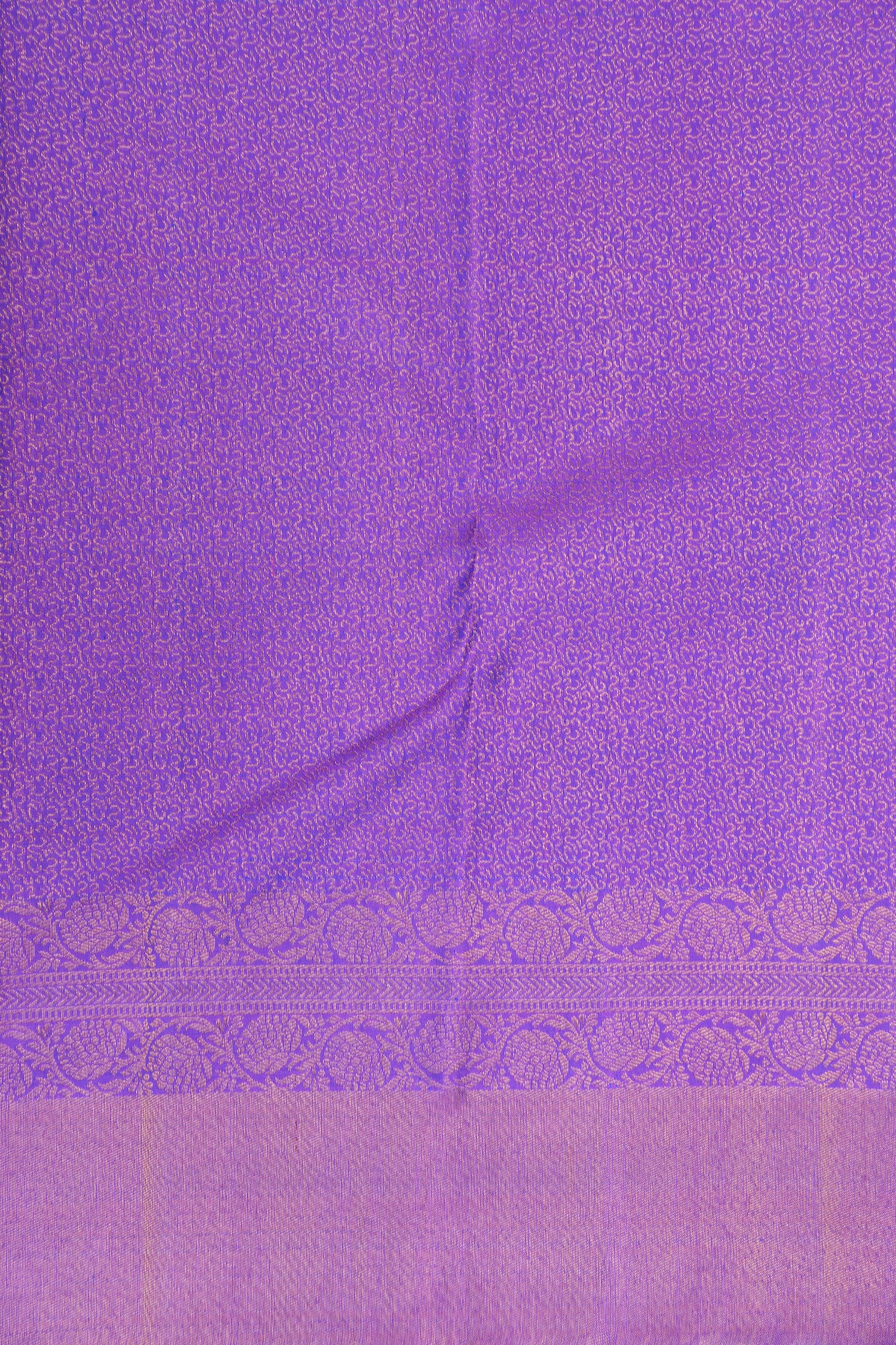 Contrast Zari Border With Brocade Bindi Buttis Ramar Blue Kanchipuram Silk Saree