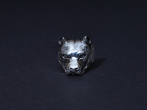 Panther Design Pure Silver Statement Ring