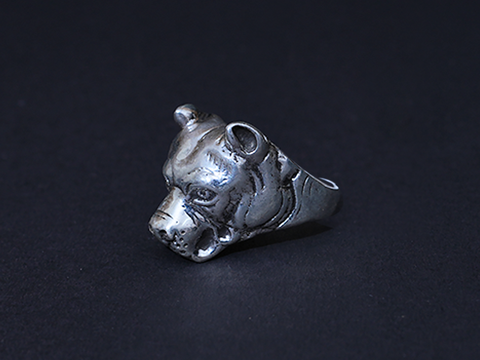Panther Design Pure Silver Statement Ring