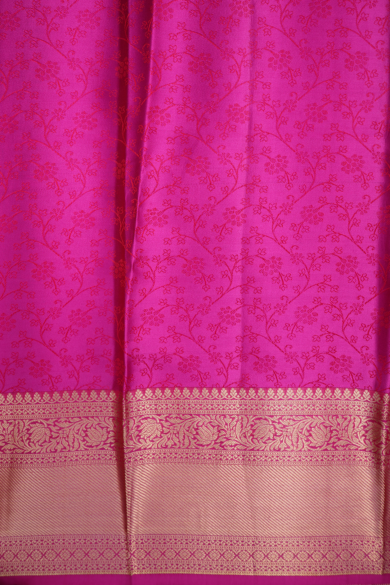 Diagonal Zari Design Regal Purple Kanchipuram Silk Saree
