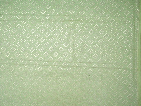 Diamond Design Green Banarasi Unstitched Salwar Material