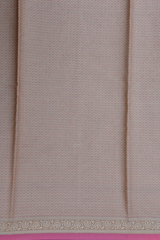 Floral And Paisley Design Baby Pink Kota Cotton Saree