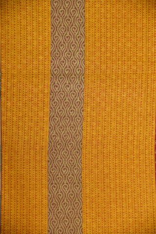 Floral Design Maroon Printed Ahmedabad Cotton Saree