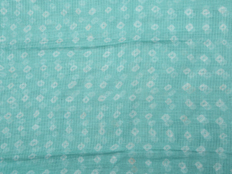 Floral Printed Mint Green Cotton Unstitched Salwar Material