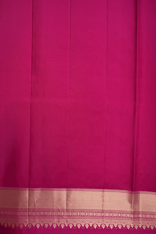 Floral Zari Buttas Purple Soft Silk Saree