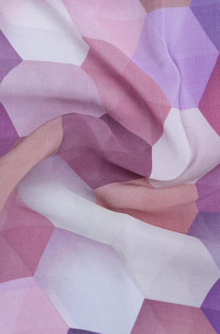 Geometric Printed Multicolor Georgette Saree