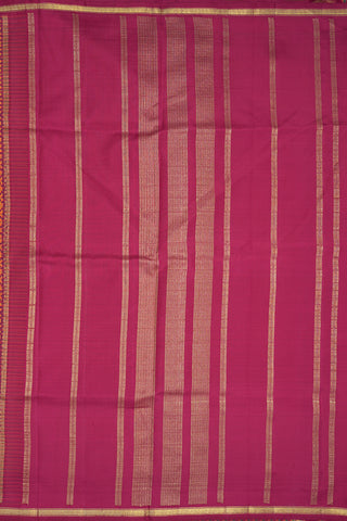 Allover Design Multicolor Kanchipuram Printed Silk Saree