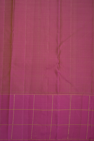 Jacquard Pattern Beige Kanchipuram Silk Saree