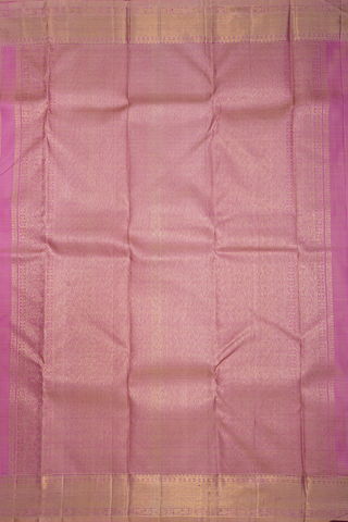 Jacquard Pattern Pink Kanchipuram Silk Saree