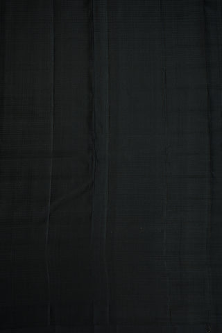 Lightweight Plain Black Kanchipuram Silk Saree