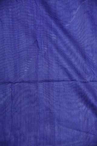 Madhubani Digital Printed Blue Semi Tussar Silk Saree