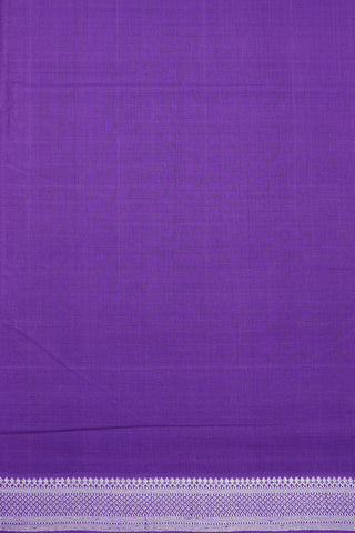 Mayil Kann Border Plain Purple Mangalagiri Cotton Saree