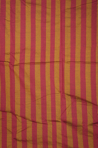 Multicolor Checked Border Purple Dharwad Cotton Saree