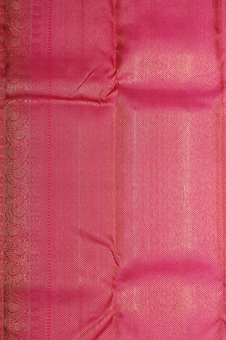 Multicolor Checks And Peacock Motif Kanchipuram Silk Saree