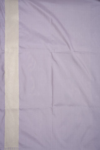 Ogee Pattern Lavender Banaras Silk Saree