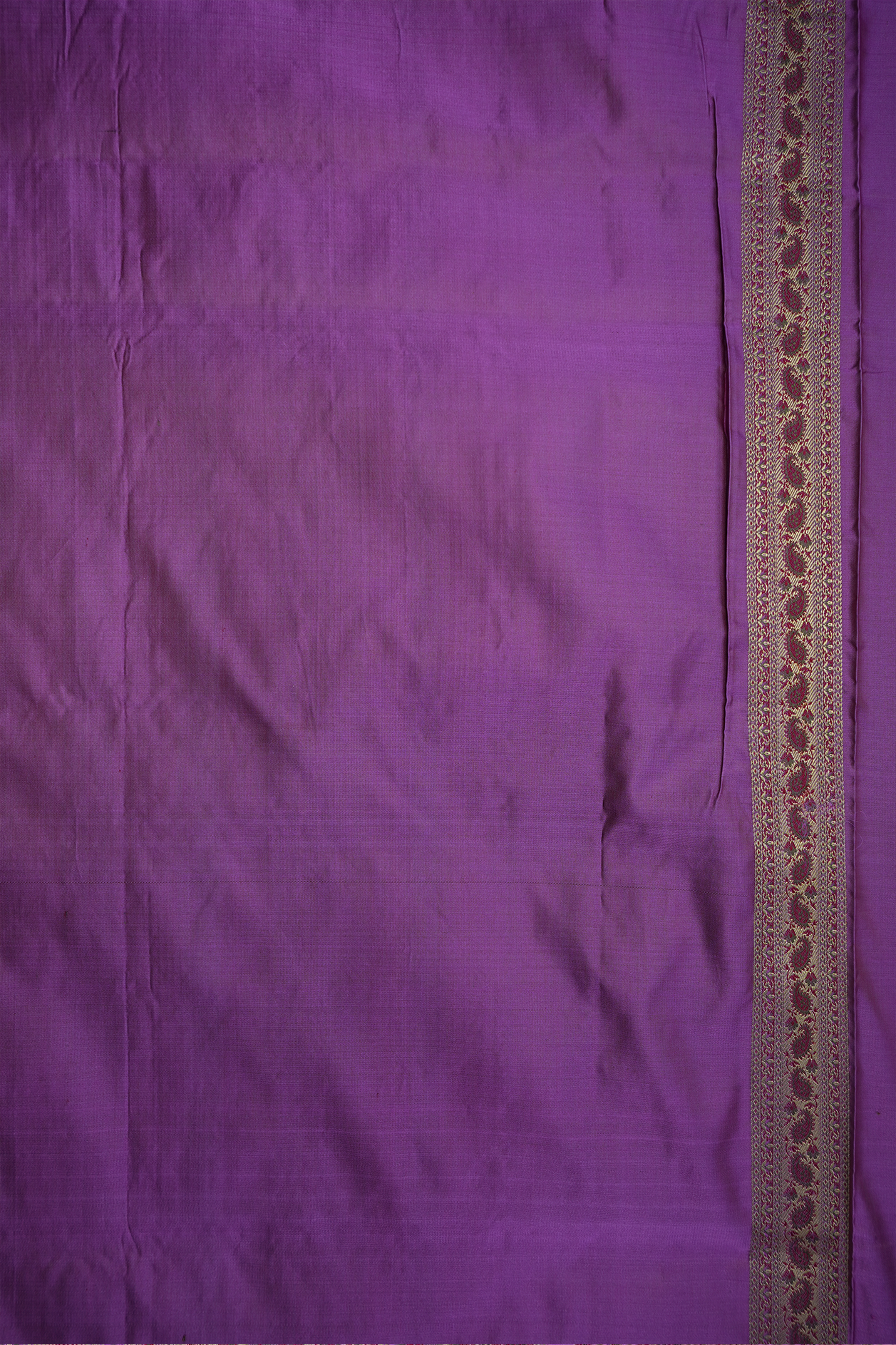 Paisley Buttas Mauve Pink Banarasi Silk Saree