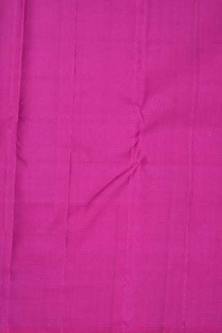 Allover Checks Design Plum Purple Kanchipuram Silk Saree