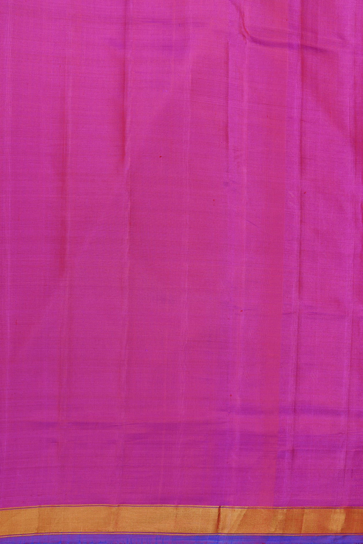 Gold Zari Border With Geometric Pattern Rose Pink Patola Silk Saree
