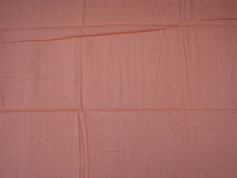 Plain Dusty Orange Cotton Unstitched Salwar Material