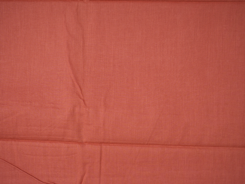 Plain Red Clay Chanderi Unstitched Salwar Material