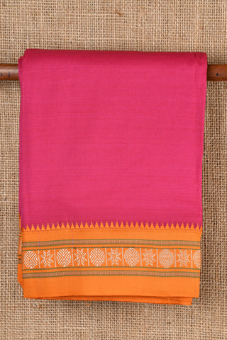 Rudraksha Butta Pink Dharwad Cotton Saree