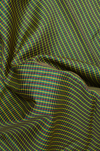 Small Checks Design Multicolor Koorainadu Cotton Saree
