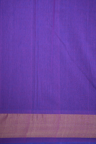 Small Paisley Zari Motifs Purple Paithani Silk Saree