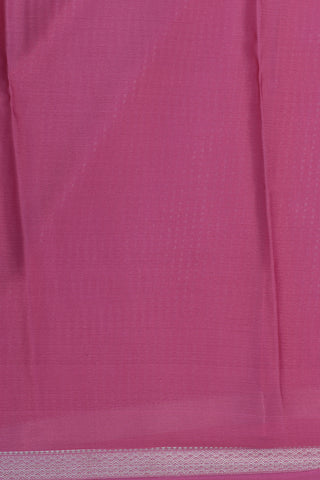 Silver Zari Muthu Seer Soft Pink Mysore Silk Saree