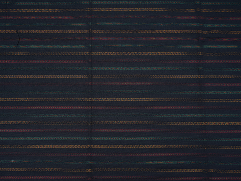 Stripes Design Black Cotton Salwar Material