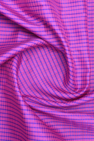 Stripes Design Purple Rose Kanchipuram Silk Dupatta