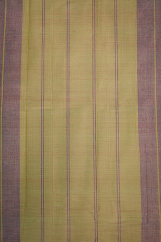 Temple Design Threadwork Border Dual Tone Chettinadu Cotton Saree