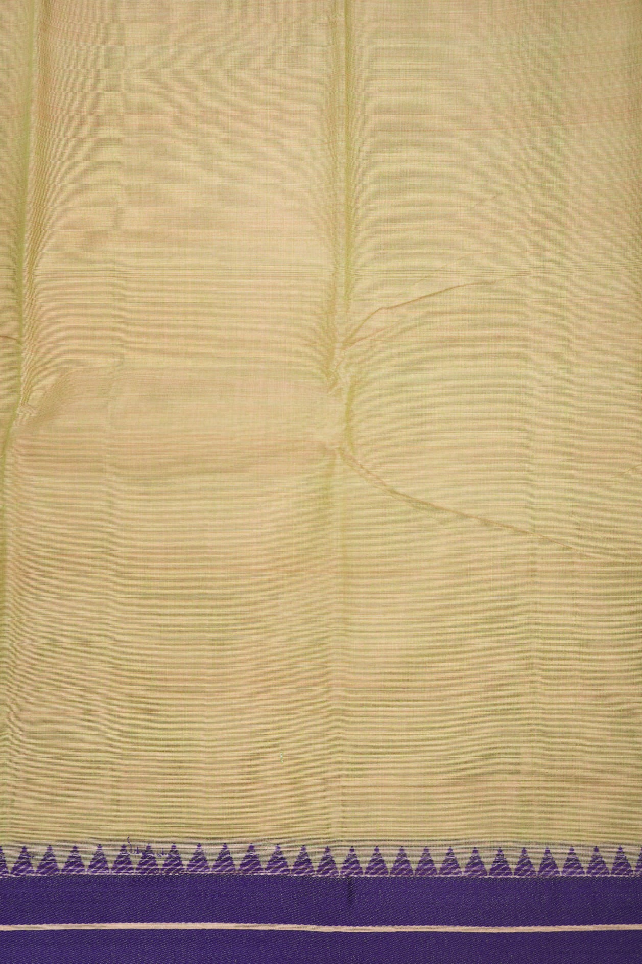 Temple Design Threadwork Border Dual Tone Chettinadu Cotton Saree