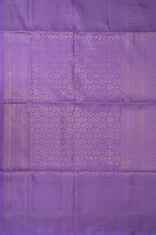 Diagonal Zari Design Lavender Soft Silk Saree