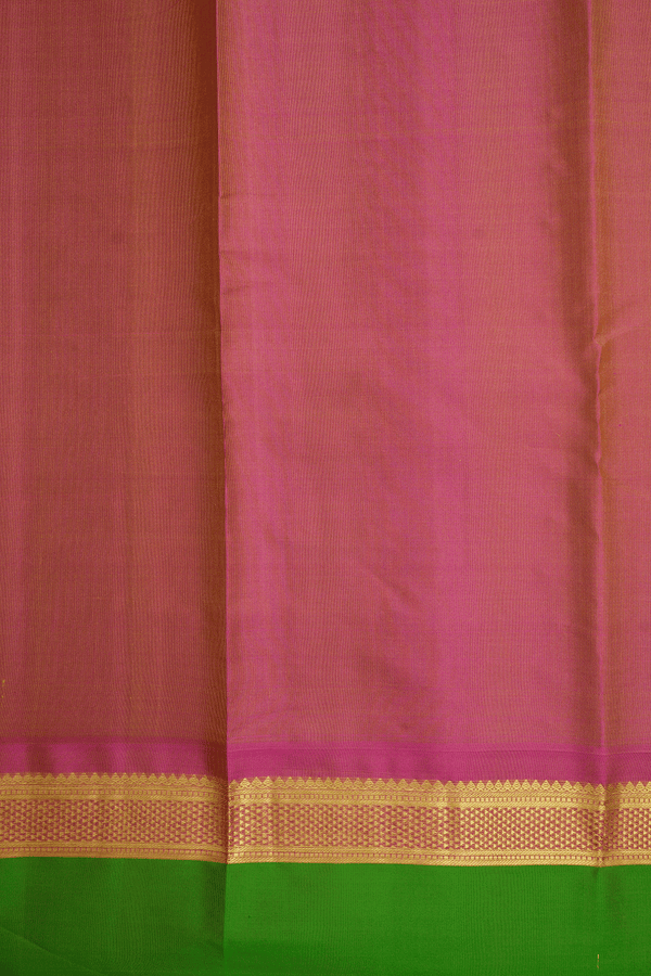 Temple Zari Buttas Sunflower Yellow Kanchipuram Silk Saree