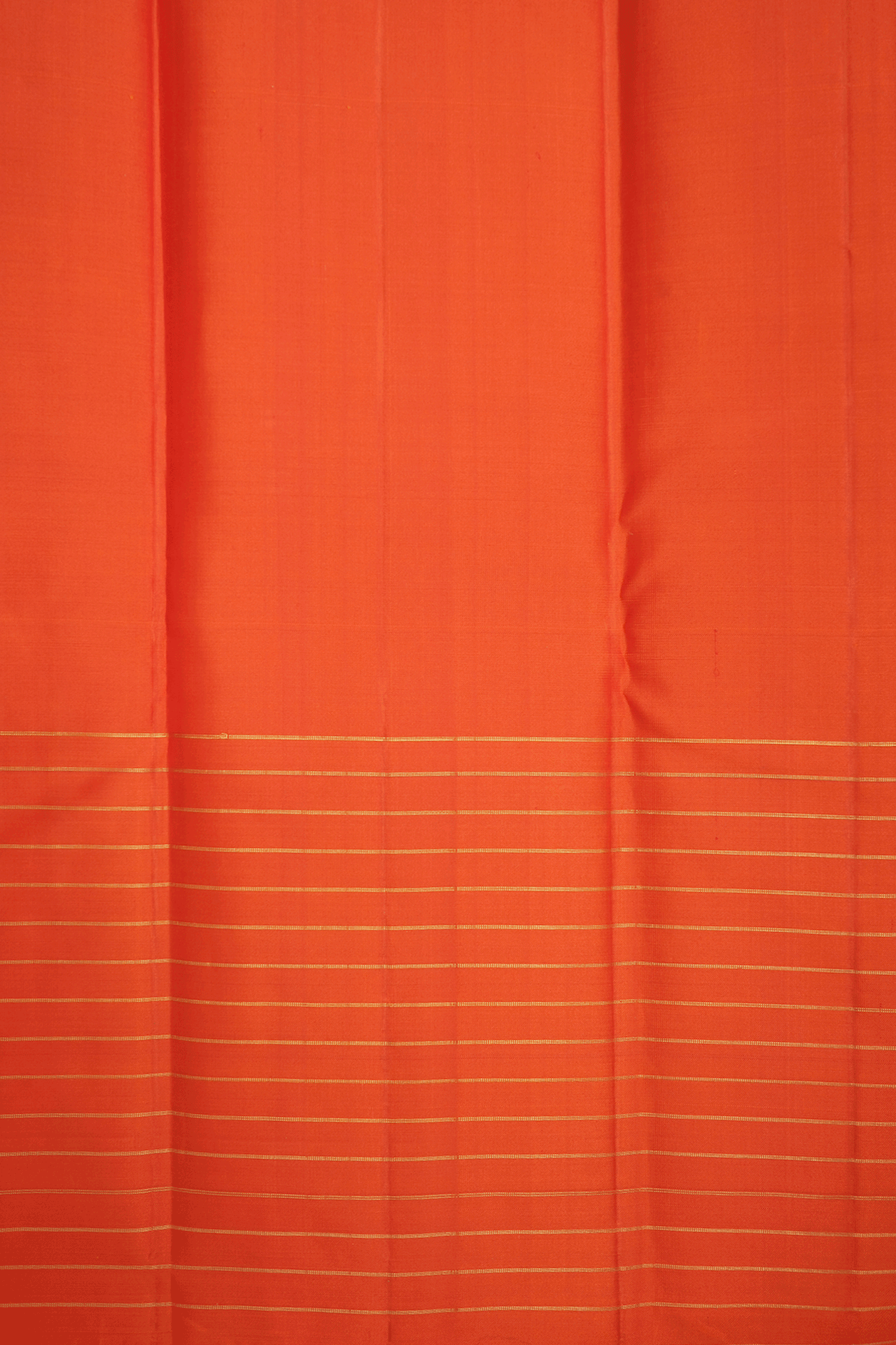 Thilagam Zari Buttas Rust Red Kanchipuram Silk Saree