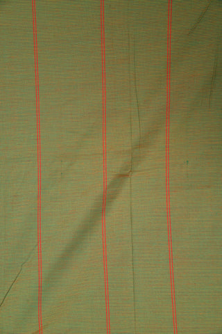 Thread Work Border Reddish Brown Dharwad Cotton Saree