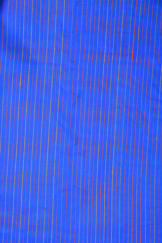 Thread Work Paisley Design With Blue Soft Silk Saree