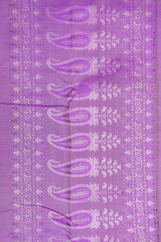Thread Work Lavangam Border With Pendant Butta Pastel Pink Kanchipuram Silk Saree