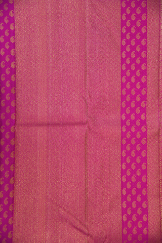 Thread Work Iruthalai Pakshi Design Magenta Kanchipuram Silk Saree