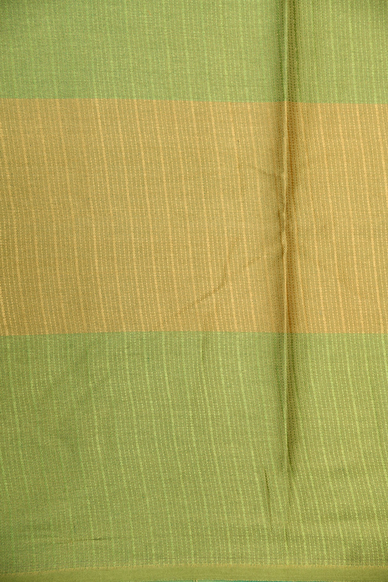 Thread Work Paisley Buttas Green Raw Silk Saree
