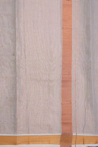 Threadwork Border Solid Dusty Pink Cotton Dhoti