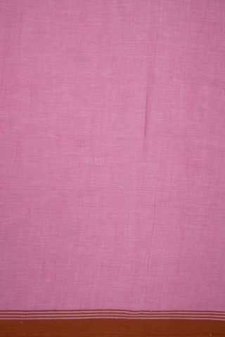 Threadwork Buttas Pink Bengal Cotton Saree