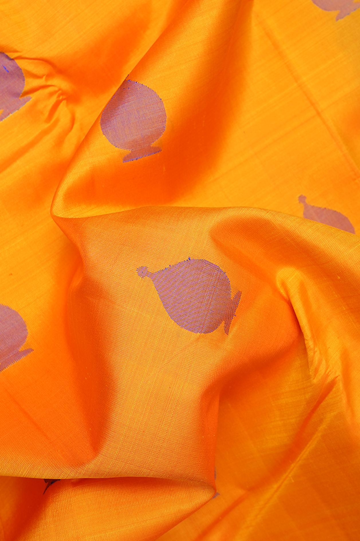 Threadwork Motifs Royal Orange Mathappu Collection