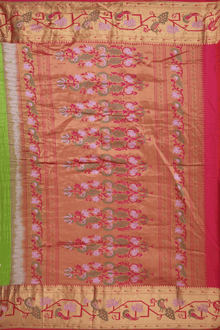 Tie And Dye Design Pear Green Bandhani Silk Saree