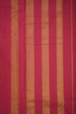 Traditional Border Red Nine Yards Silk Saree