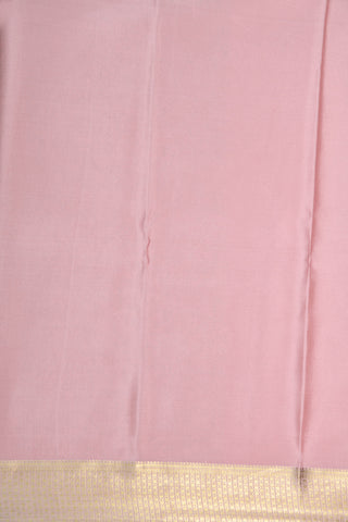 Vanasingaram Design Soft Pink Mysore Silk Saree