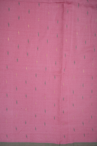 Zari And Threadwork Buttis Orchid Pink Bengal Cotton Saree